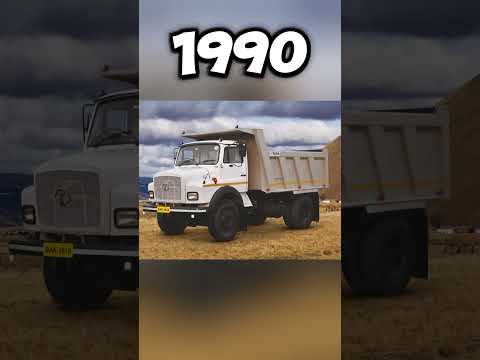 Evolution of tata tipper truck (1970/2024)#tata #tatamotors #tatatruck #tipper #hyvatruck #shorts