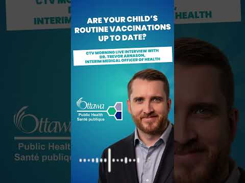 Are your child's routine vaccination up to date?