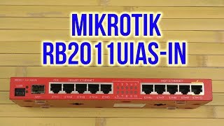 Mikrotik RB2011UiAS-IN - відео 1