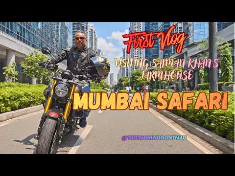 My first Vlog Ride, Reaching Salman Khan's Panvel farmhouse