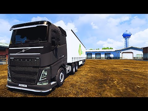 New Upgrade Volvo-FH16 Shipment transfer From Reims To Liège Gameplay | Euro Truck Simulator 2