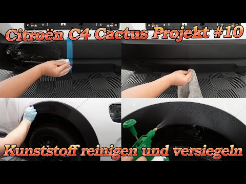 Citroën Projekt Teil 10 - Kunststoff reinigen ist SO WICHTIG und versiegeln mit Gyeon Trim!