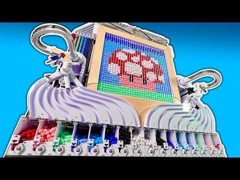 This Marble Machine makes Pixel Art