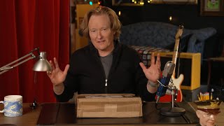 Conan Unboxes Neil Young’s &quot;Return To Greendale&quot; Box Set | Team Coco