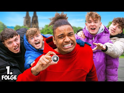 Tiktoker spielen AIRTAG FANGEN in Köln! (ft Lewinray, Johannes, Alex..)
