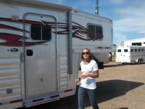 Operating a Two Step Awning on your horse trailer by Coolhorse, Amarillo, Texas