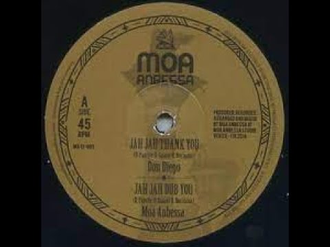 Moa Anbessa - Jah jah thank you (feat. Don Diego) + version (Acoustic guitar Dub) (12“)