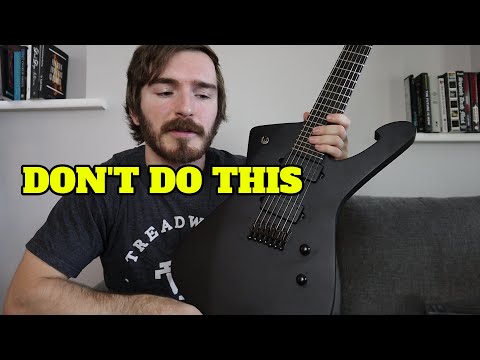 This Ibanez Iron label Iceman 7 String Was Awesome Until...