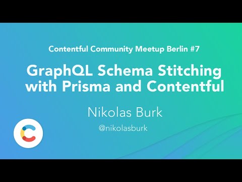 Nikolas Burk – GraphQL Schema Stitching with Prisma and Contentful