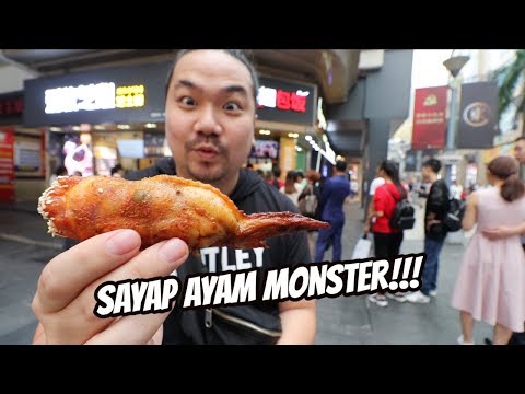 SAYAP AYAM MONSTER!!! UKURANNYA UDAH KAYAK PAHA!!!