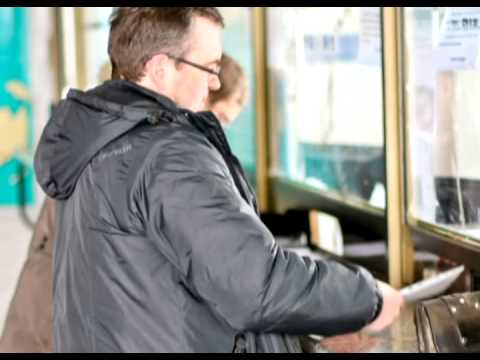 National airport Minsk. Movie