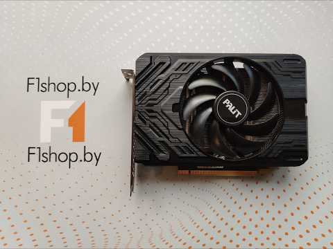 фото palit geforce rtx 4060 ti stormx 8gb gddr6 (ne6406t019p1-1060f) 0