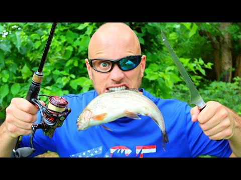 Eating Only What I Catch for 3 Days (Mountain Edition)