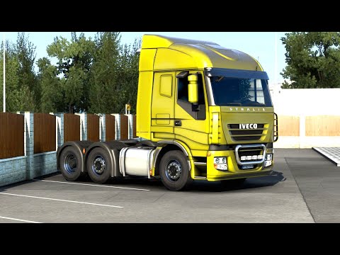ETS 2 - Iveco Stralis Transporting Car Batteries in Bremen