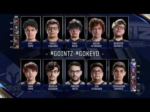 Keyd x INTZ (Jogo 4 - Semifinais) - Primeira Etapa CBLoL 2017