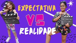 Expectativa VS Realidade  dia a dia engraado