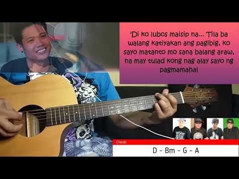Khaizer, Jhack, Yhanzy, Lilron - Isang Tulad Ko (Guitar Cover With Chords & Lyrics)
