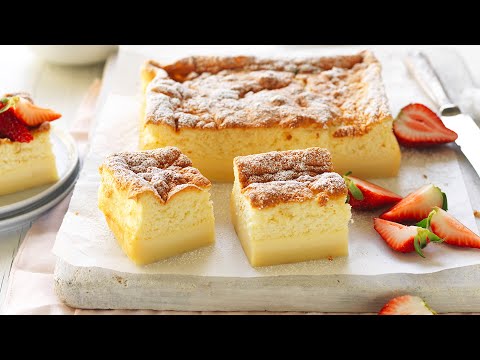 Australian Magic Custard Cake Recipe