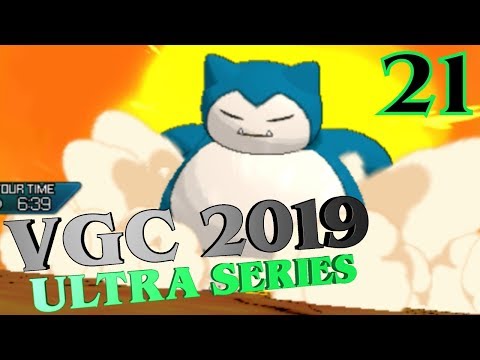 VGC 2019 Ultra Series Battle Spot Live #21 - Snorlax!
