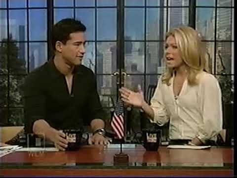 Regis and Kelly co-host Mario Lopez -giving up coffee also co-host Jeff Probst