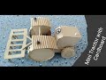 How To Make Tractor With Cardboard Cardboard Craft Tractor Mini Tractor Mini Things