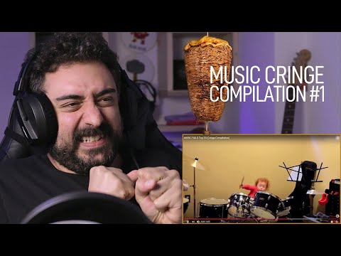 Arab Man Reacts to MUSIC CRINGE COMPILATION #1