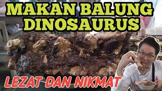Download lagu Sensasi Makan Balungan Dinosaurus! dan Sop Balung Gajah di Warung Sop Pak Bayu Yogyakarta | VIRAL! mp3