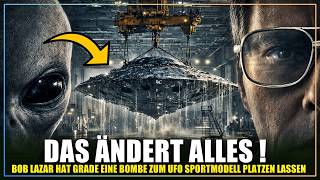 Grade viral: Antikes UFO aus Ozean geborgen...  Bob Lazar lässt Bombe über das Sportmodell platzen!
