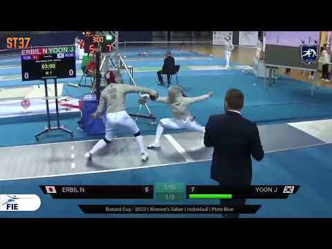 Batumi World Cup 2023 SWS - L64 - Erbil Nisanur TUR v Yoon Jisu KOR