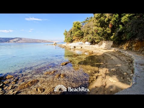 beach Leščur, Lopar, island Rab, Croatia