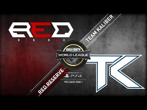 Team Kaliber vs Red Reserve | CWL Pro League Stage 1 Playoffs 2018 | Day 2