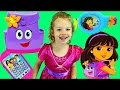 Dora The Explorer Backpack Magical Surprise Bag Phone IRL Dora Friends Dress Up DisneyCarToys