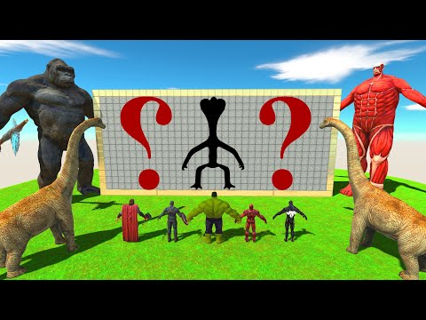 New Update - Rainbow Friend Orange QUIZ BATTLE - Animal Revolt Battle Simulator