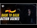 Yamakinkarudu Telugu Movie Back To Back Action Scenes Chiranjeevi Raadhika Sarath Babu