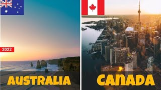 Australia VS Canada - Country Comparison (2022)