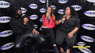 Shay Diddy & Lady Ray Interview Sage the Gemini at 2014 KMEL Summer Jam