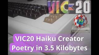 VIC20 Haiku Creator - Poetry in 3.5 Kilobytes