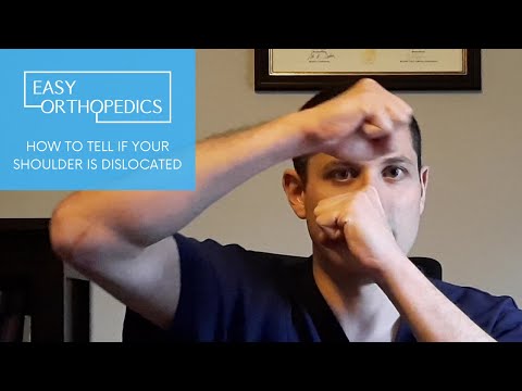 How to tell if your shoulder is dislocated