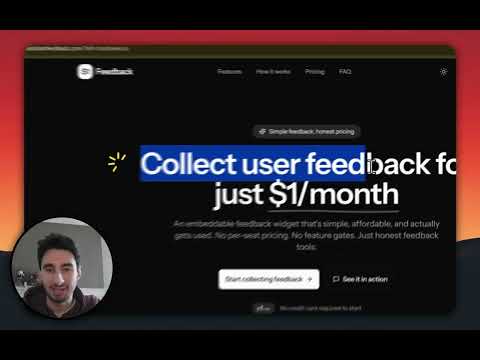 OneDollarFeedback video preview