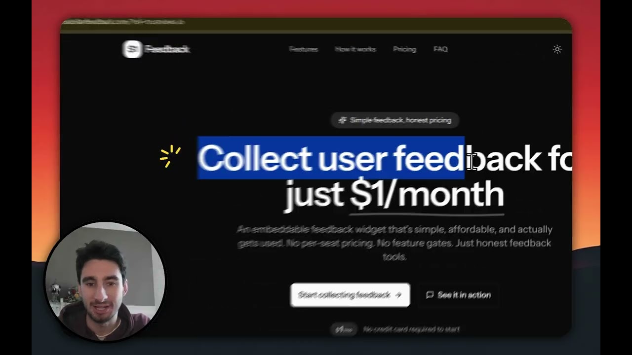 OneDollarFeedback video preview