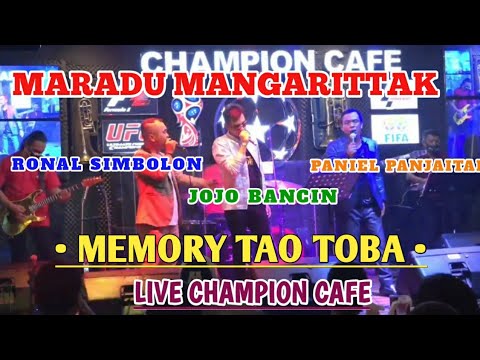 PENAMPILAN SPEKTAKULER TIGA ARTIS BATAK || MARADU MANGARITTAK  - MEMORY TAO TOBA