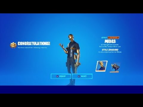 Fortnite Midas Shadow Mission - Deliver Legendary weapons to SHADOW Dropboxes