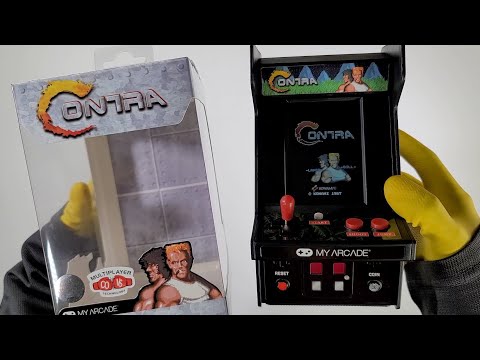 Unboxing My Arcade's Contra Micro player 2020 Gameplay