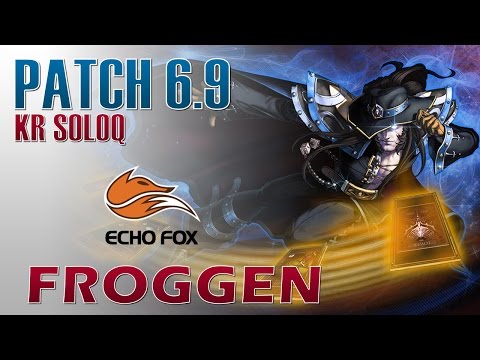 EF Froggen - Twisted Fate Mid Lane - KR LOL Master 15LP