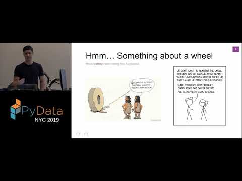 Piero Ferrante: Should I develop my own DS library? Maybe. | PyData New York City 2019