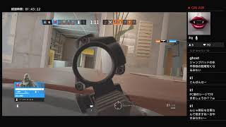 定期放送 PS4 R6S  参加型 のんびり2時間ほど！！　by タカ