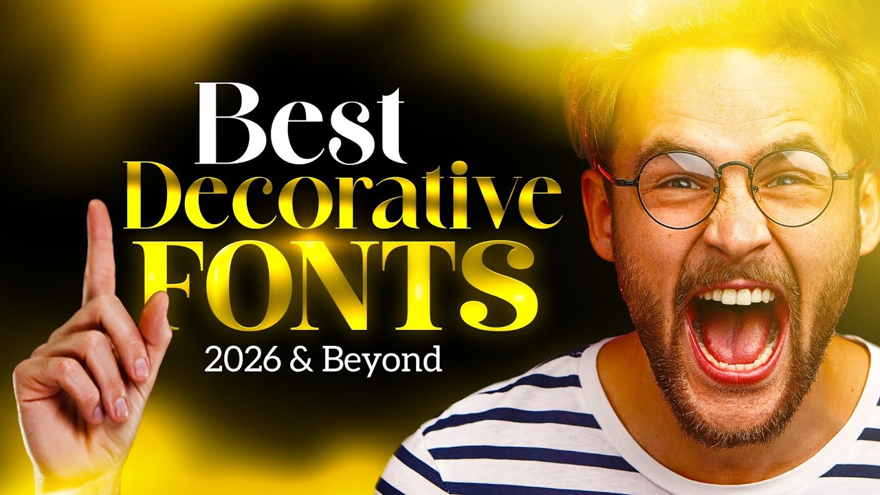Top Stylish Fonts for 2026 & Beyond | Designers’ Secret Picks