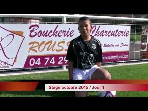 STAGE FC SALAISE - OCTOBRE 2015 - JOUR 1