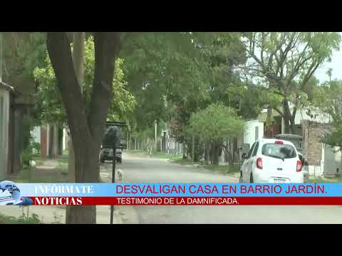 BELL VILLE: DESVALIJAN CASA EN BARRIO JARDÍN. #infórmate #noticias #bellville