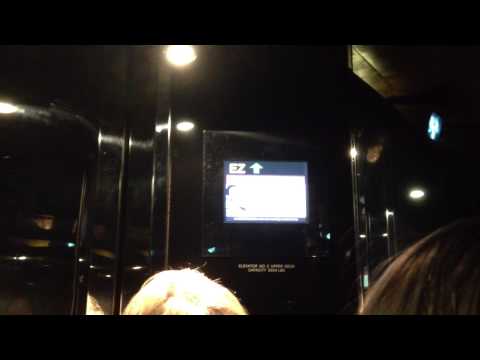 OTIS ULTRA-FAST Double Deck Elevators @ Stratosphere Tower Las Vegas, NV (Going Up)